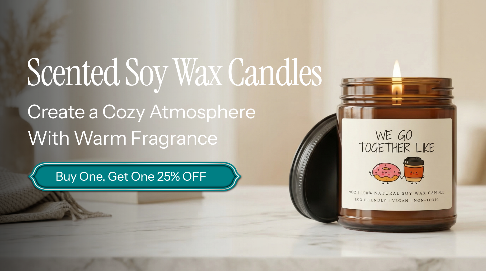 Scented Soy Wax Candles