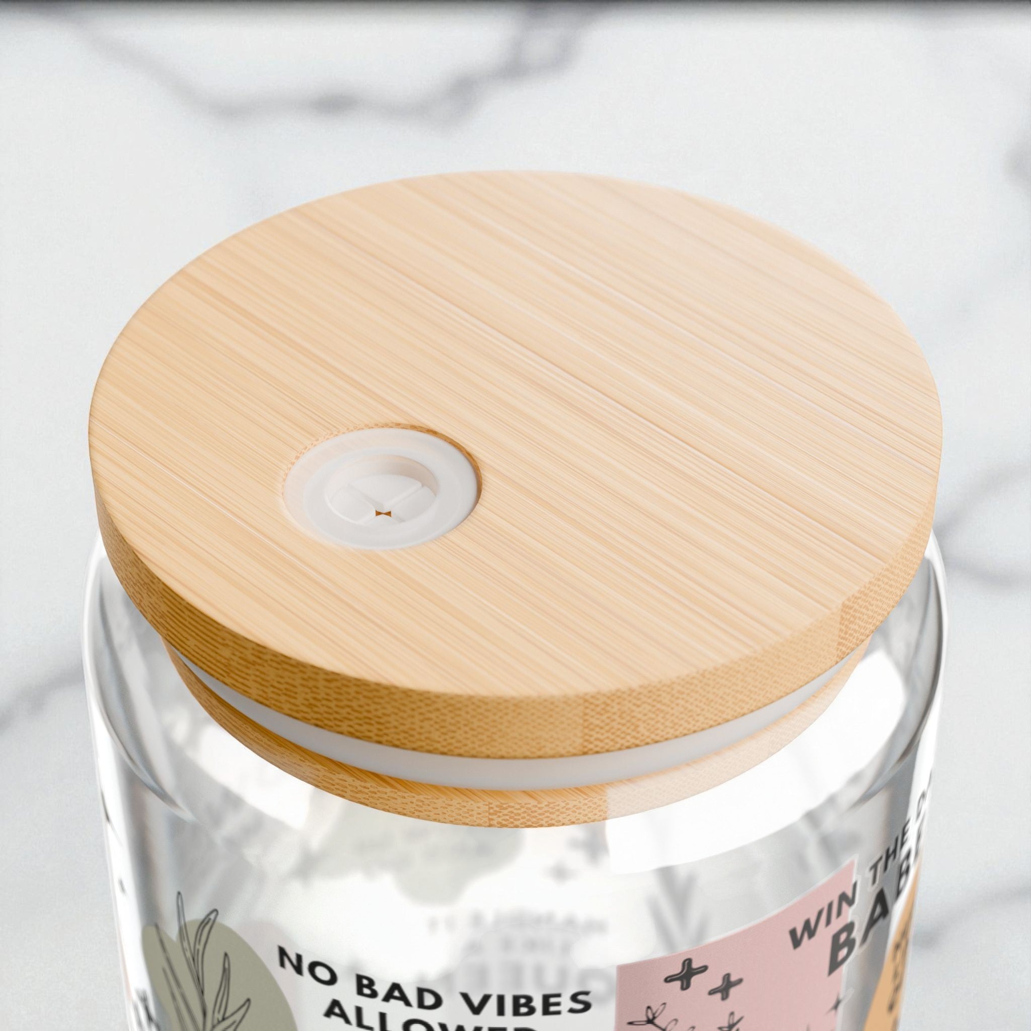 Slay Every Damn Day Glass Tumbler; 16oz