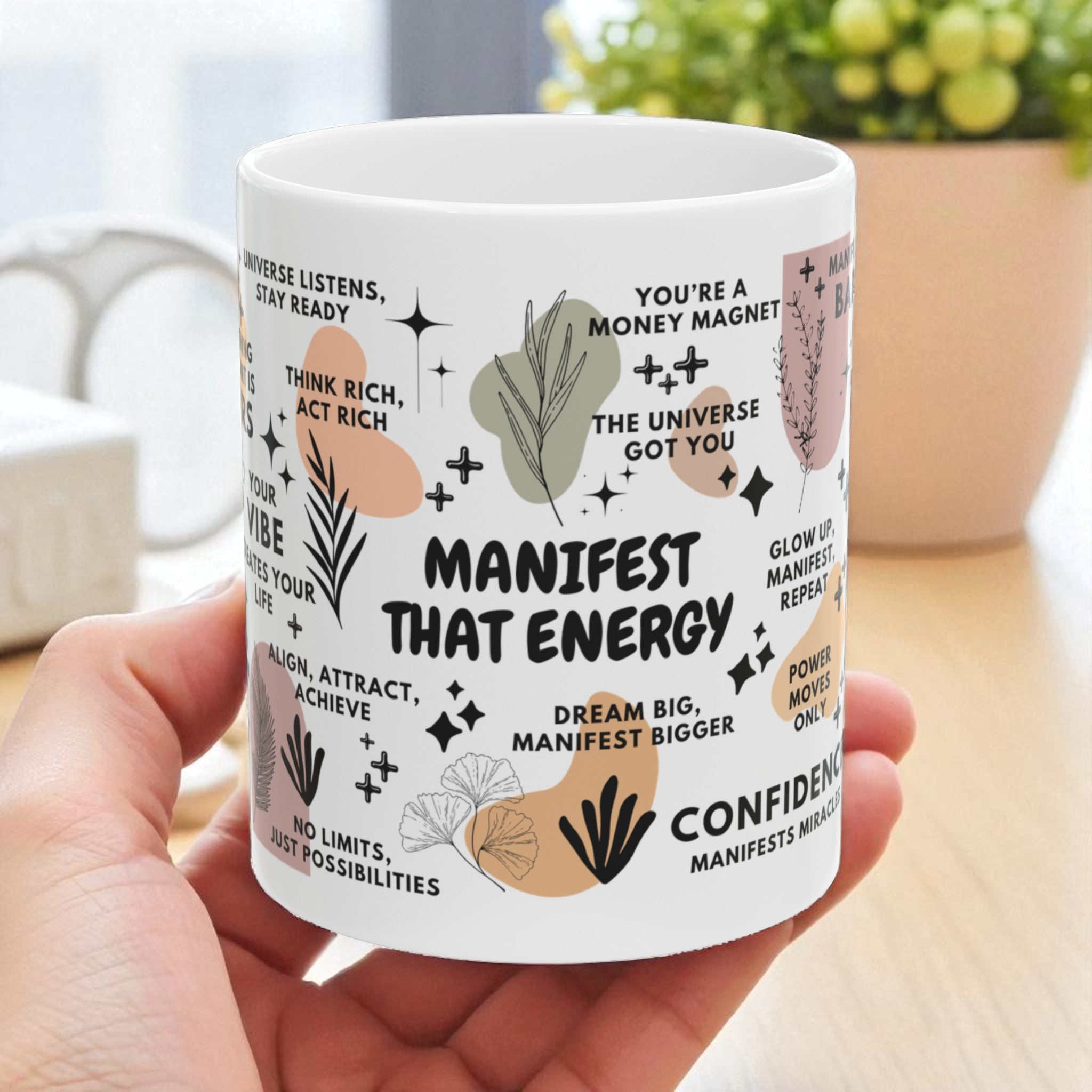 Manifest That Energy Mug; 11oz/15oz
