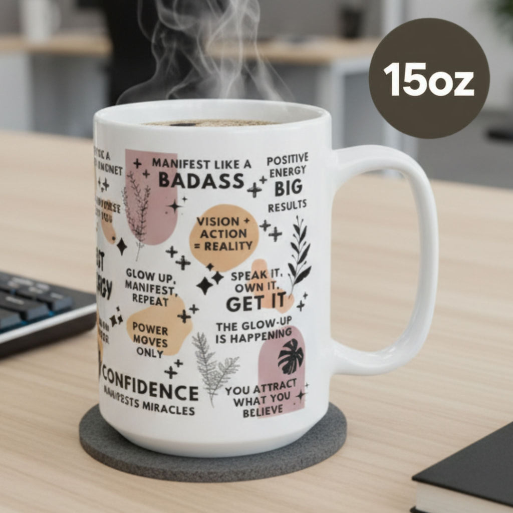 Manifest That Energy Mug; 11oz/15oz