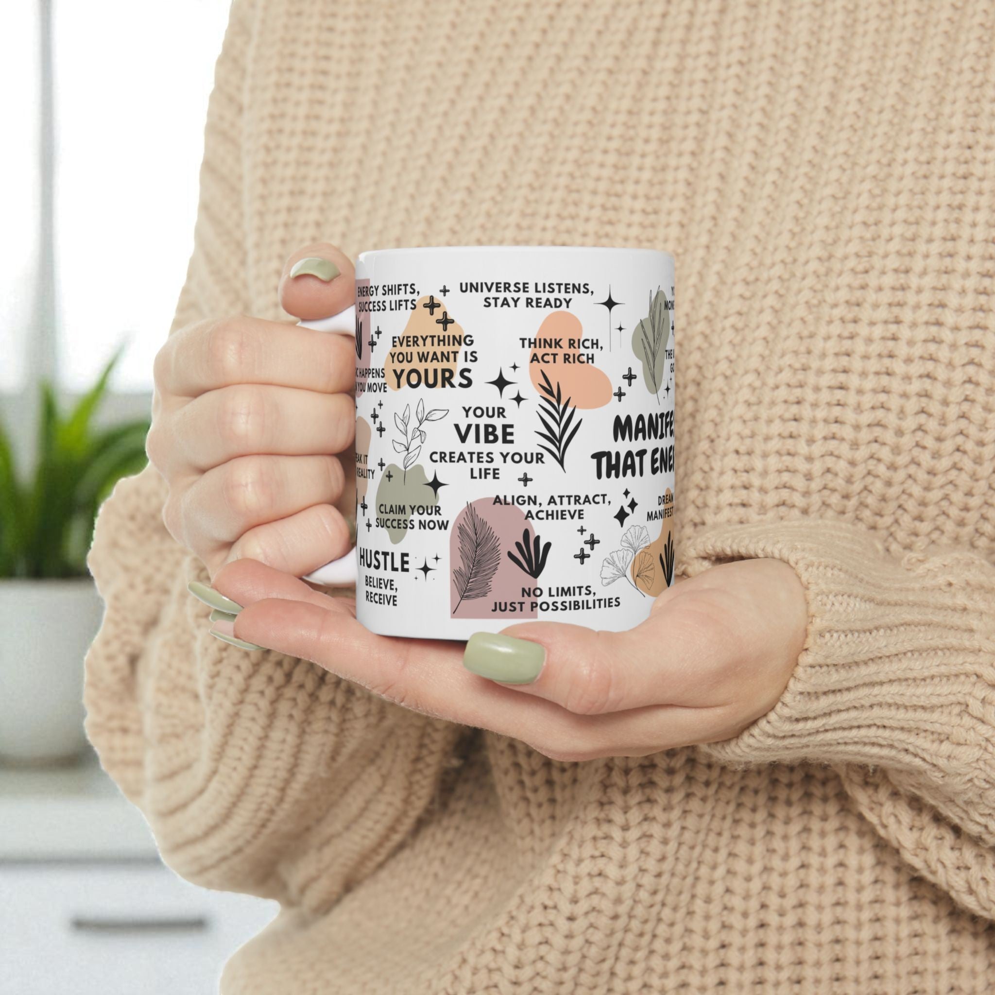 Manifest That Energy Mug; 11oz/15oz