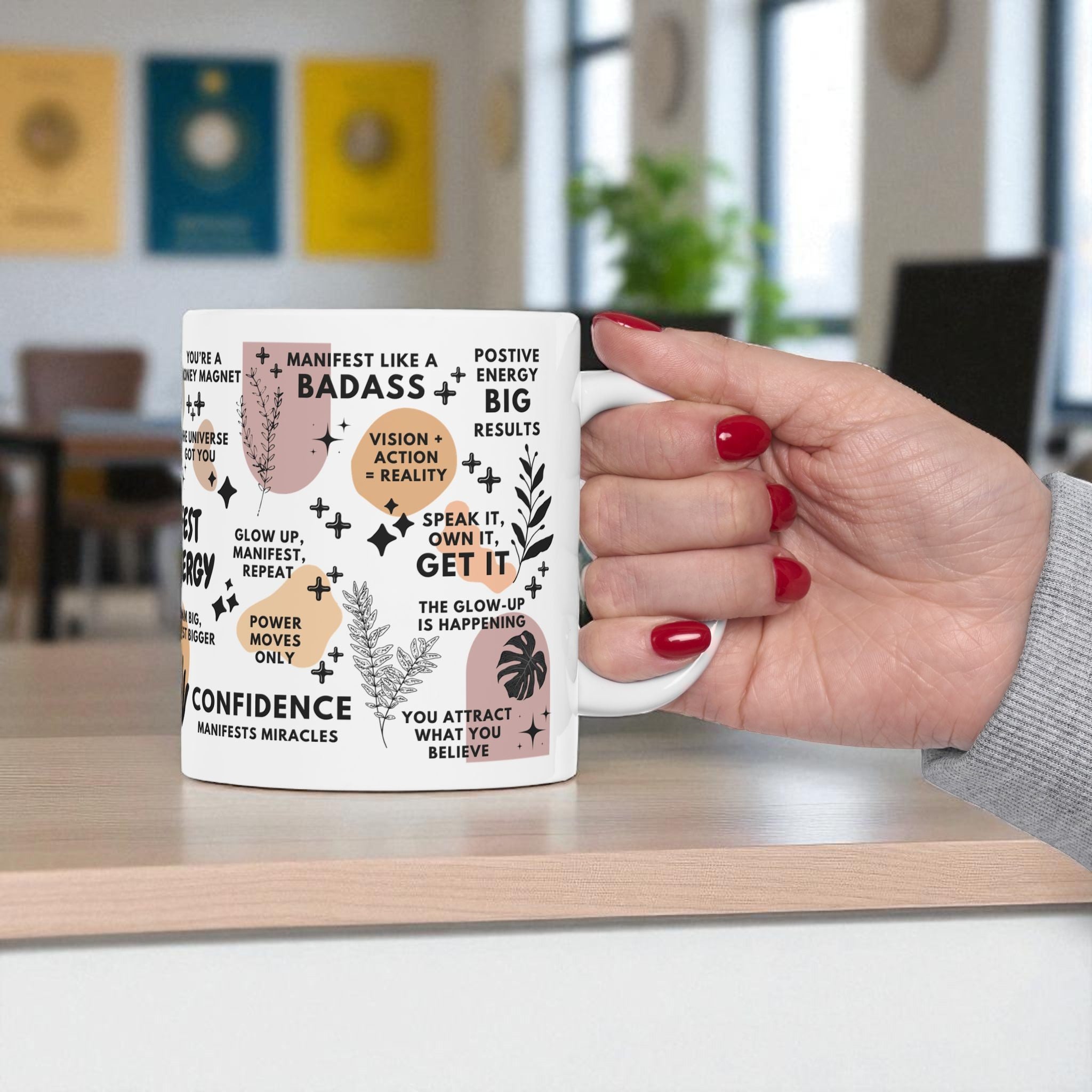 Manifest That Energy Mug; 11oz/15oz