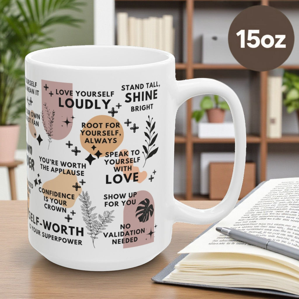 Be Your Own Cheerleader Mug; 11oz/15oz