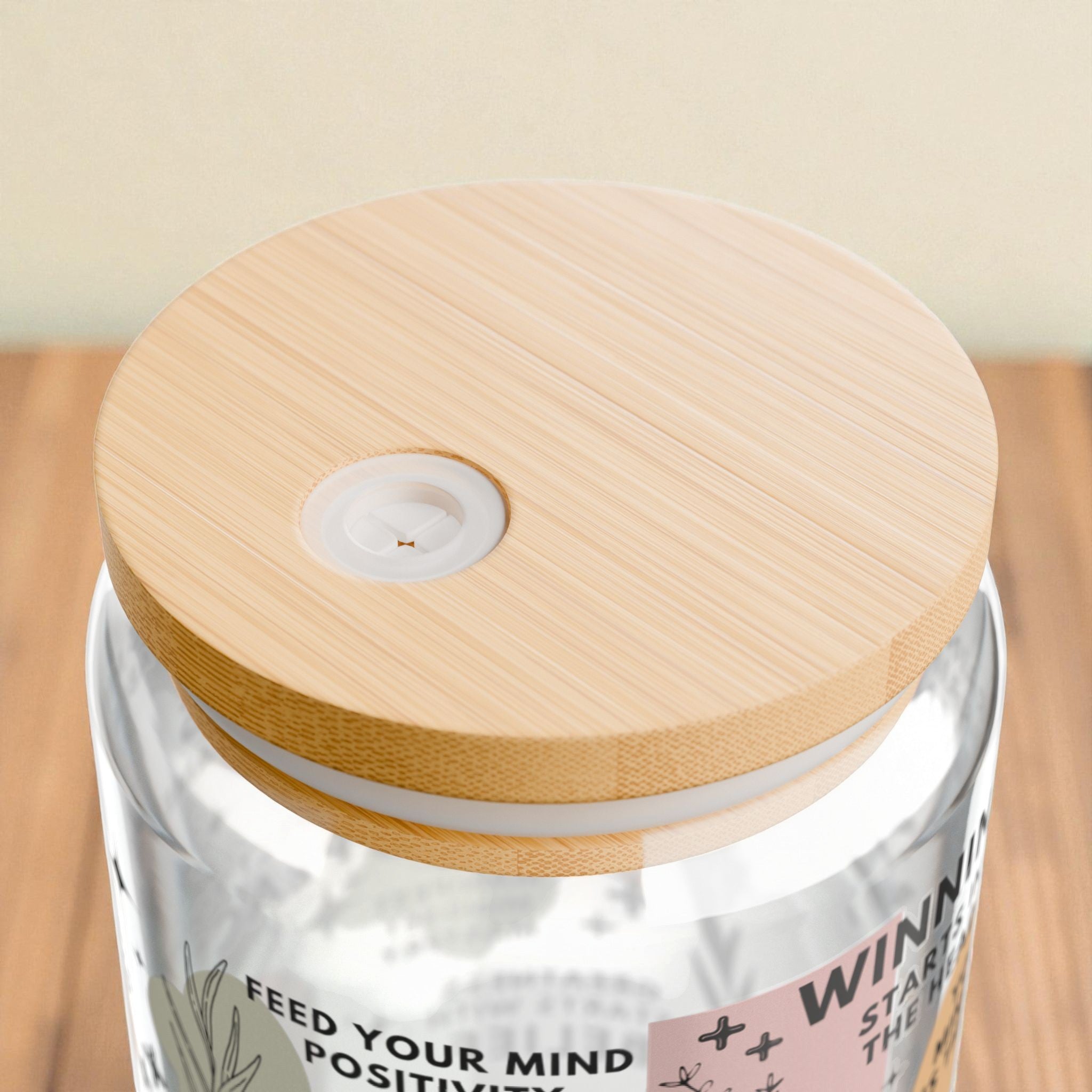 Mindset Matters Glass Tumbler; 16oz