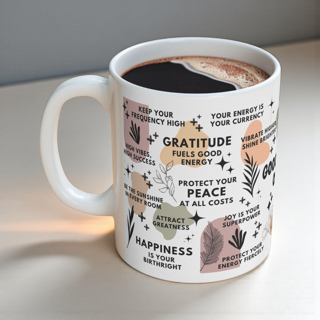Good Vibes Only Mug; 11oz/15oz