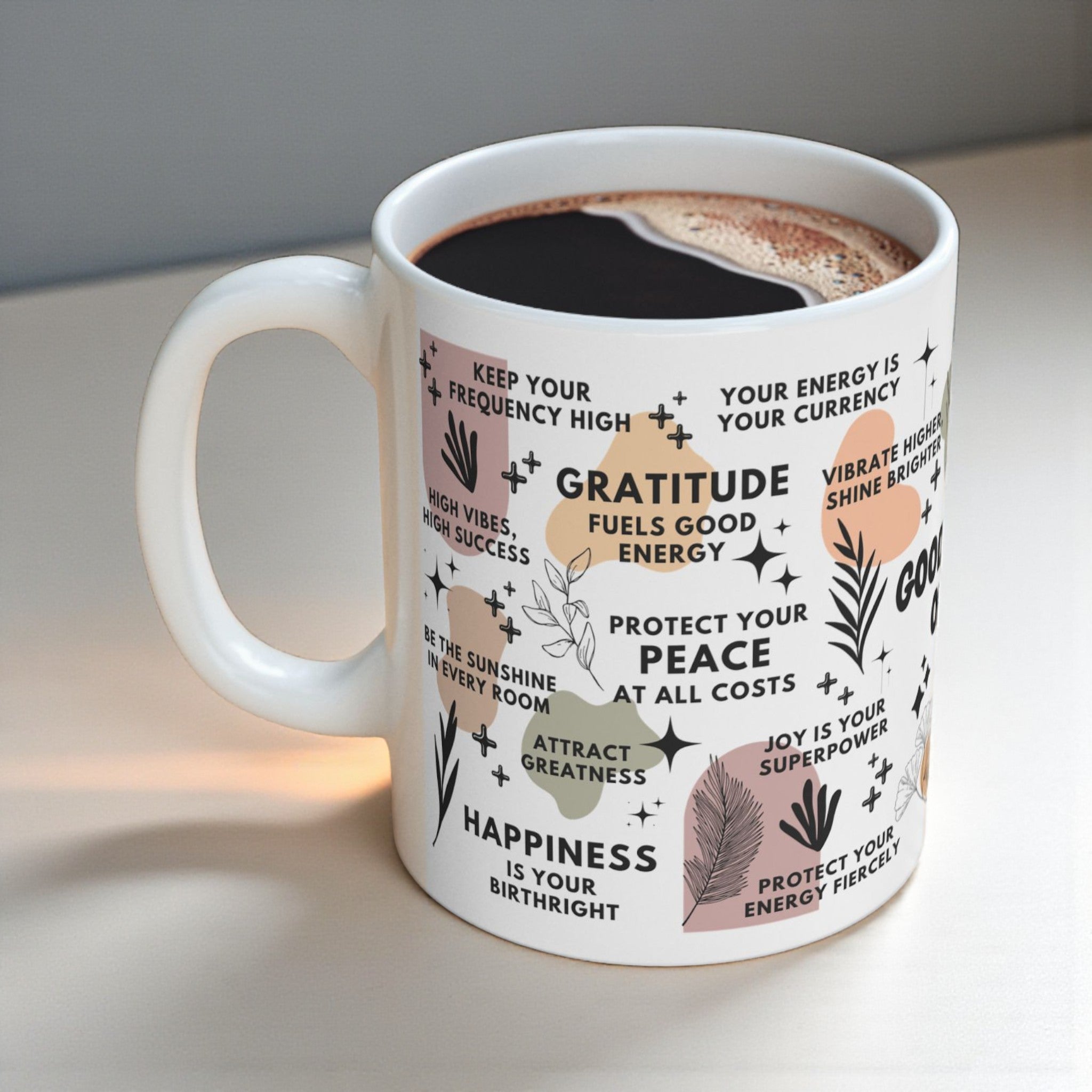 Good Vibes Only Mug; 11oz/15oz