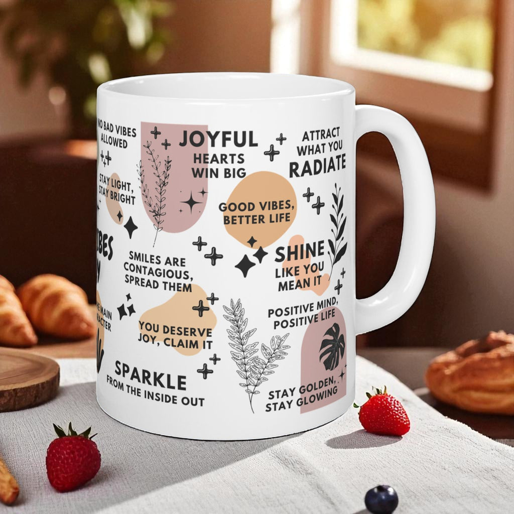 Good Vibes Only Mug; 11oz/15oz