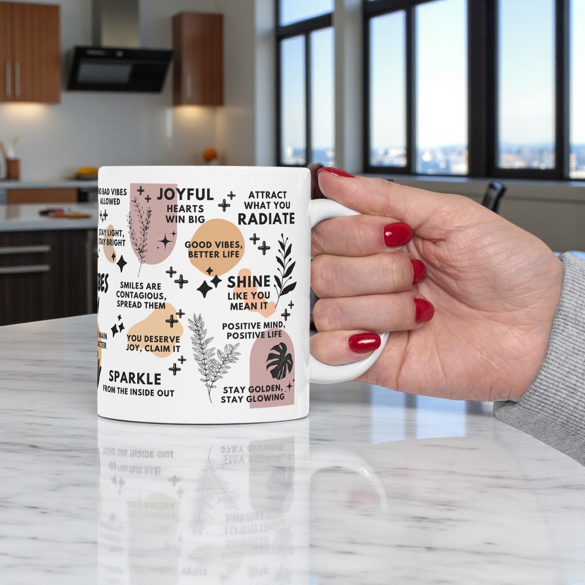 Good Vibes Only Mug; 11oz/15oz
