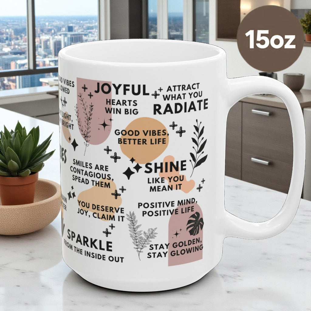 Good Vibes Only Mug; 11oz/15oz