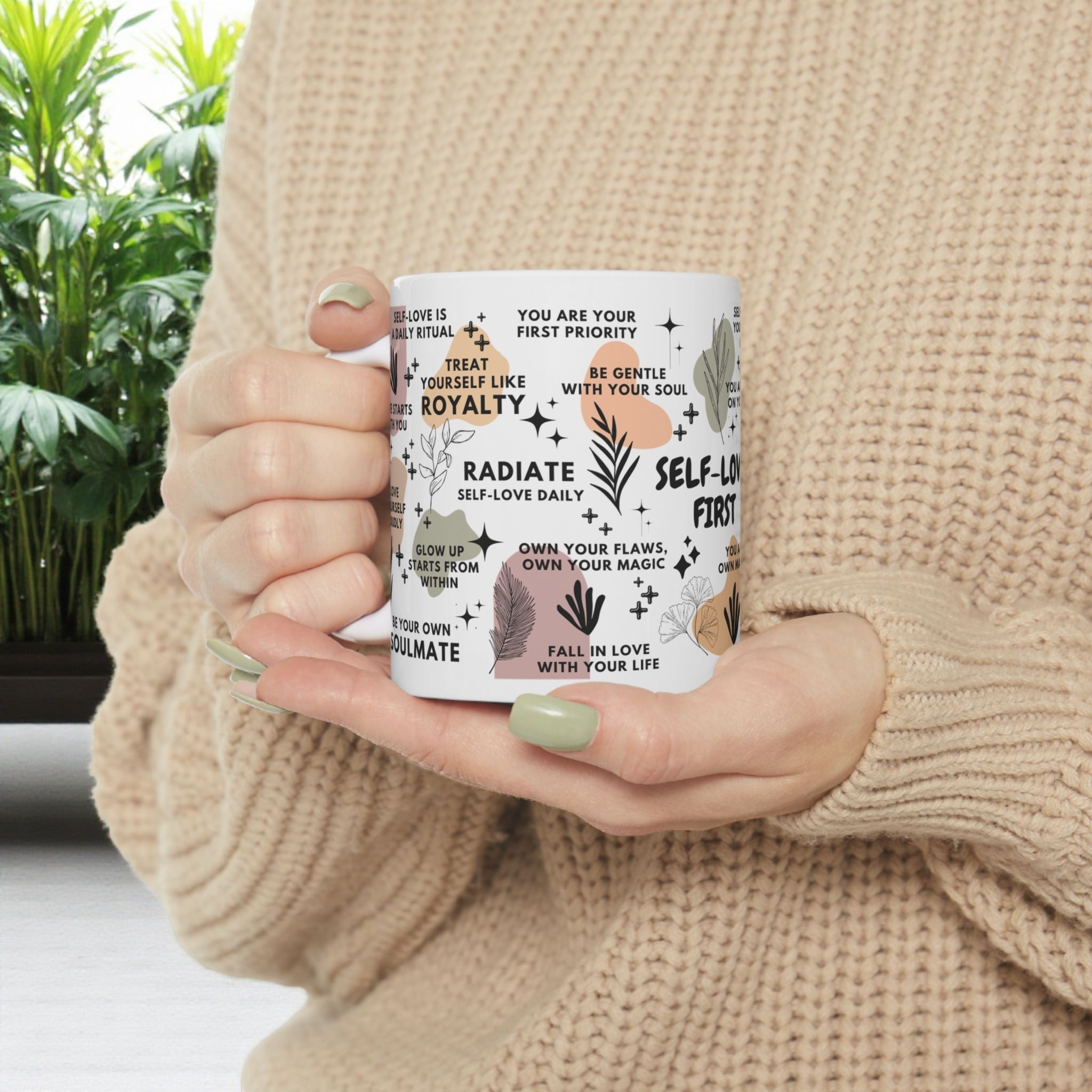 Self-Love First Mug; 11oz/15oz