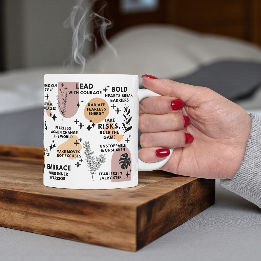 Fearless & Fierce Mug; 11oz/15oz