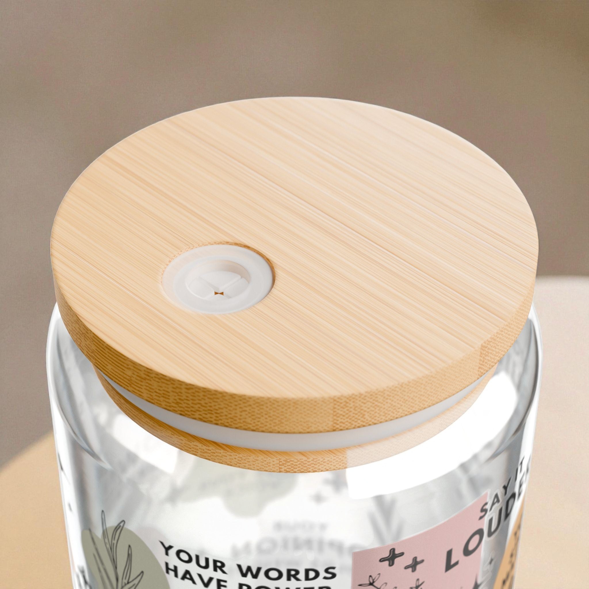 Your Voice Matters Glass Tumbler; 16oz