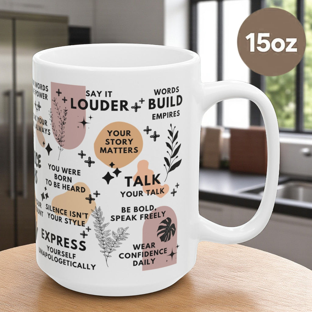 Your Voice Matters Mug; 11oz/15oz
