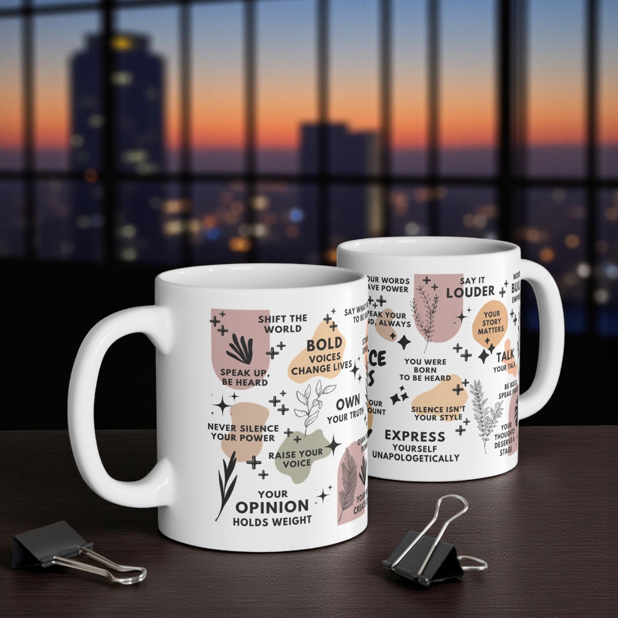 Your Voice Matters Mug; 11oz/15oz
