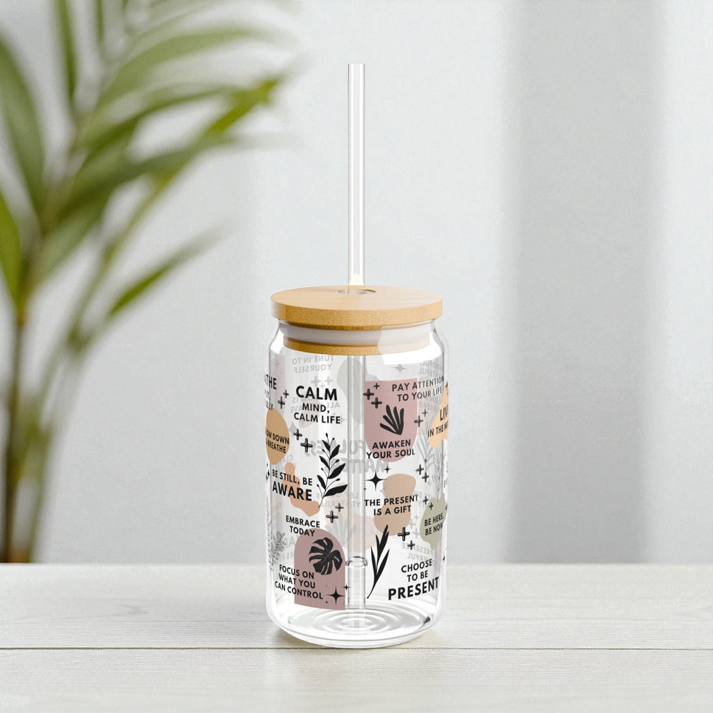 Mindfulness Matters Glass Tumbler; 16oz