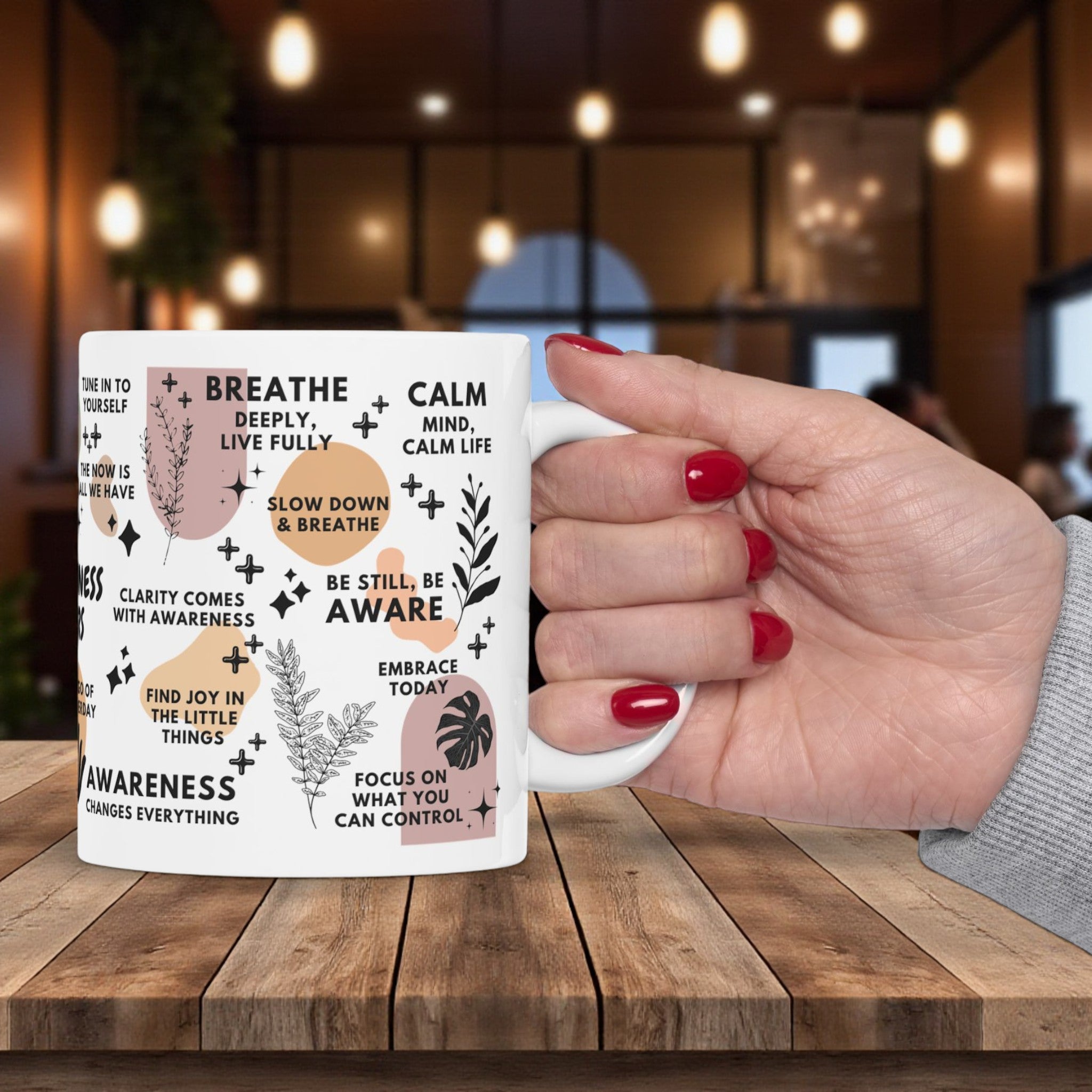 Mindfulness Matters Mug; 11oz/15oz