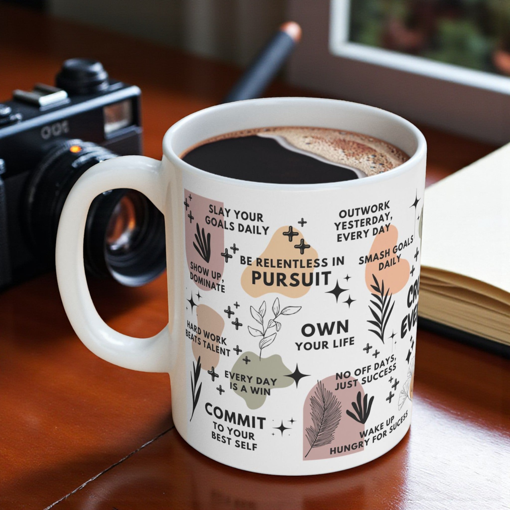 Crush It Every Day Mug; 11oz/15oz