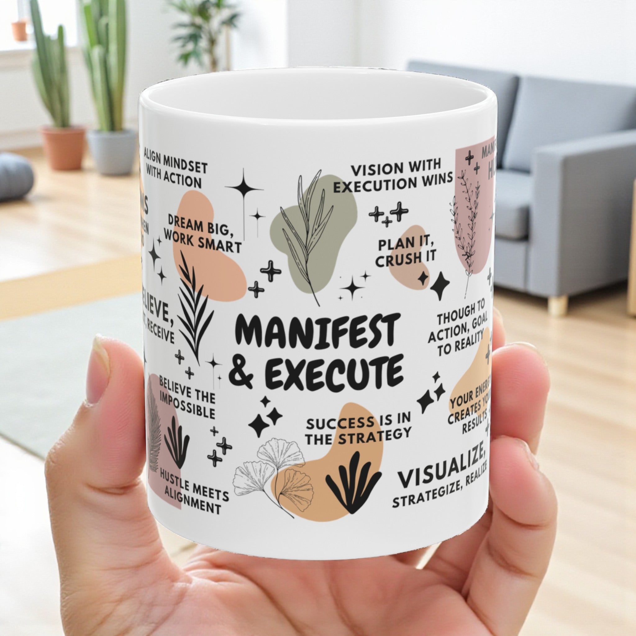 Manifest & Execute Mug; 11oz/15oz