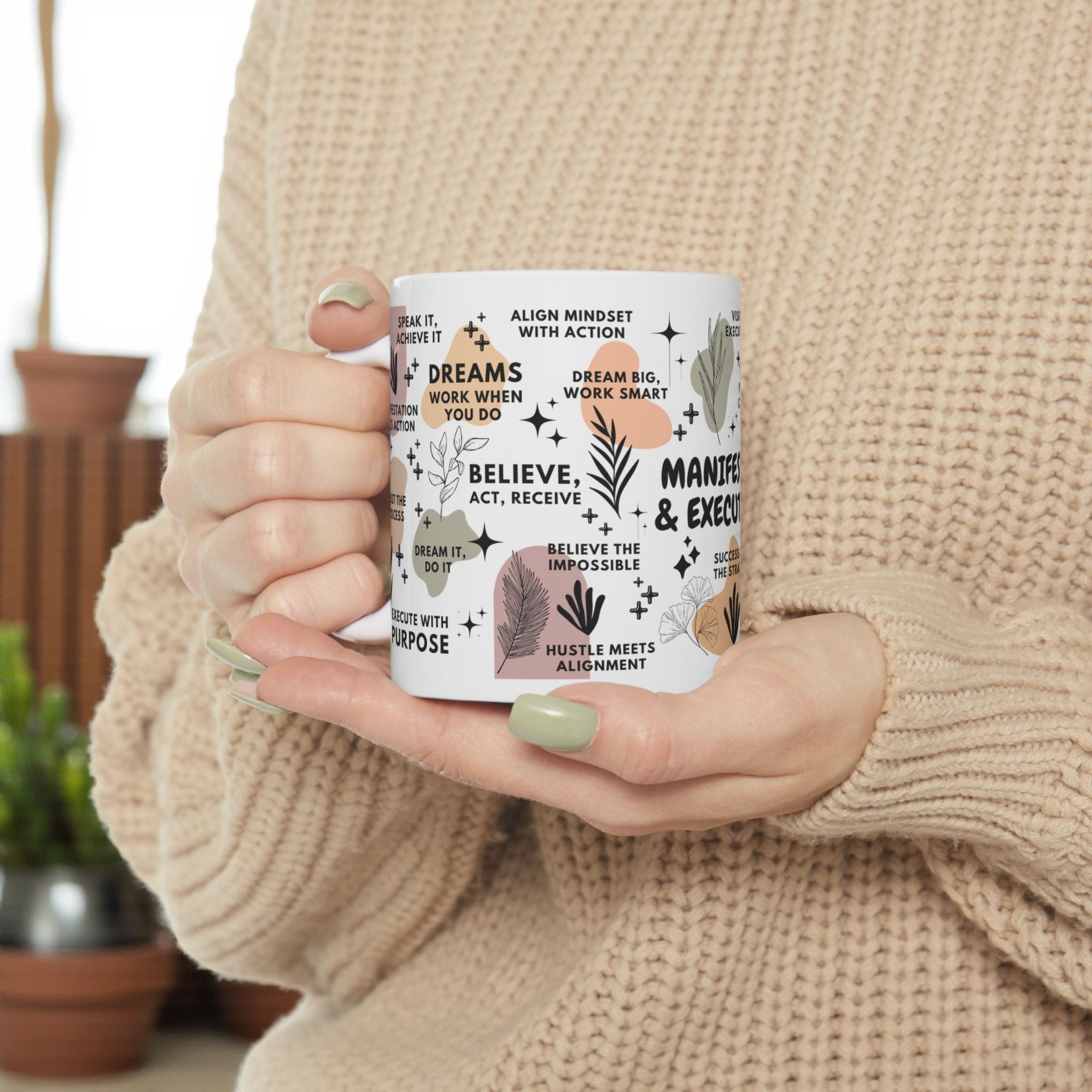 Manifest & Execute Mug; 11oz/15oz