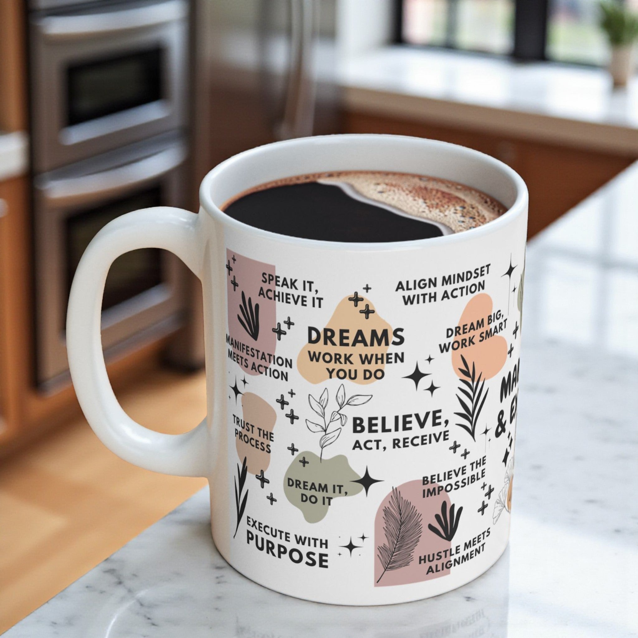 Manifest & Execute Mug; 11oz/15oz