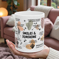 Smiles & Sunshine Mug; 11oz/15oz