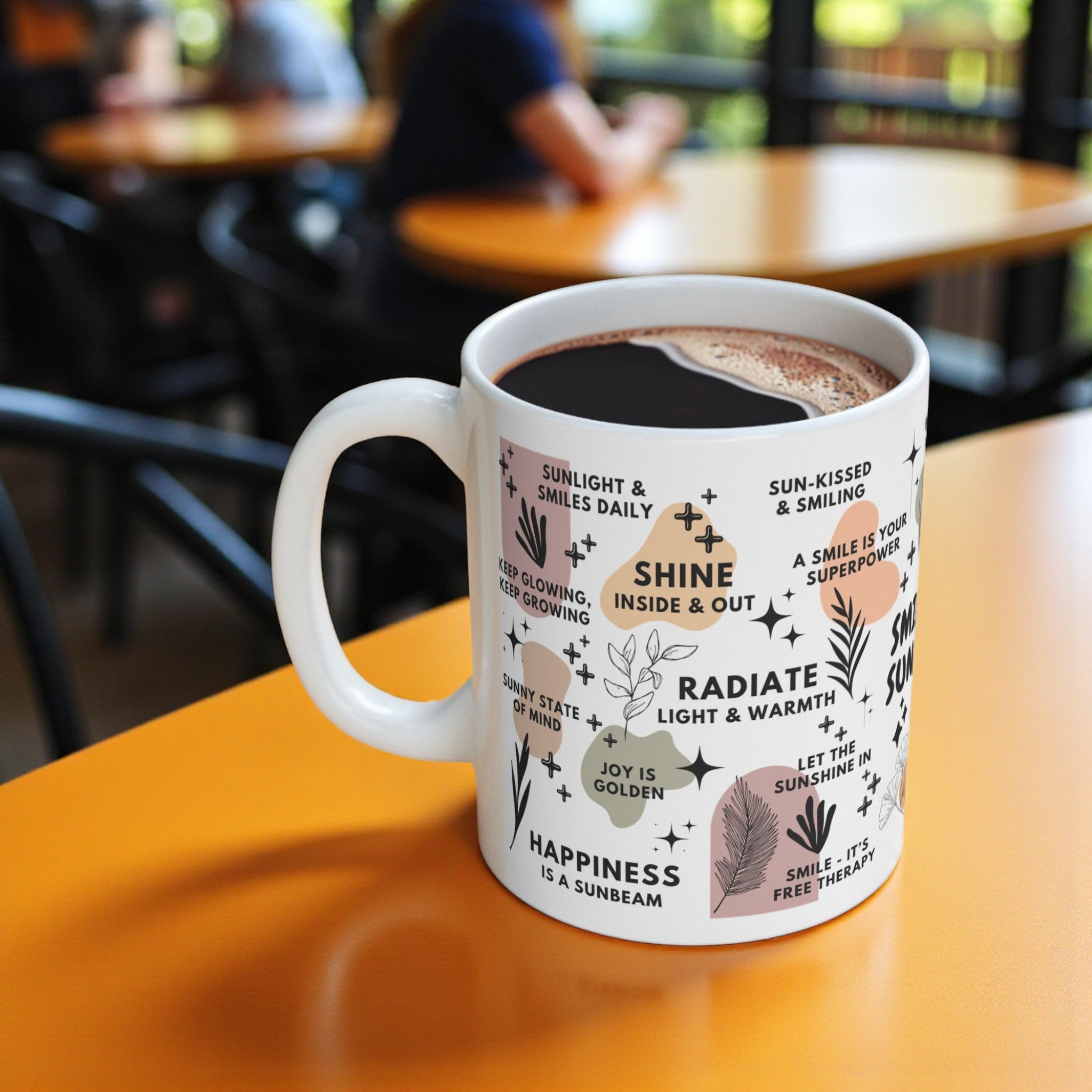 Smiles & Sunshine Mug; 11oz/15oz