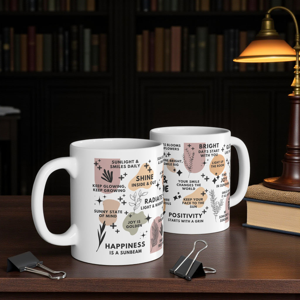 Smiles & Sunshine Mug; 11oz/15oz
