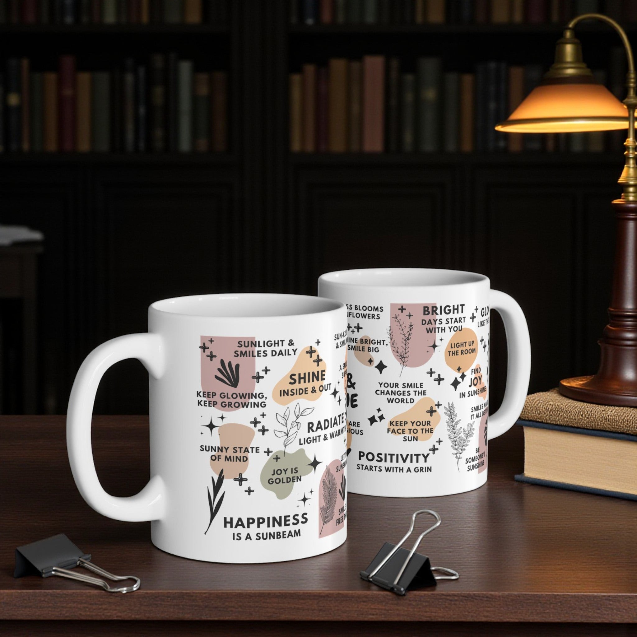 Smiles & Sunshine Mug; 11oz/15oz