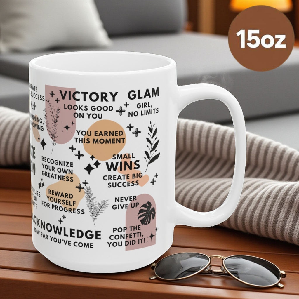 Celebrate Every Win Mug; 11oz/15oz