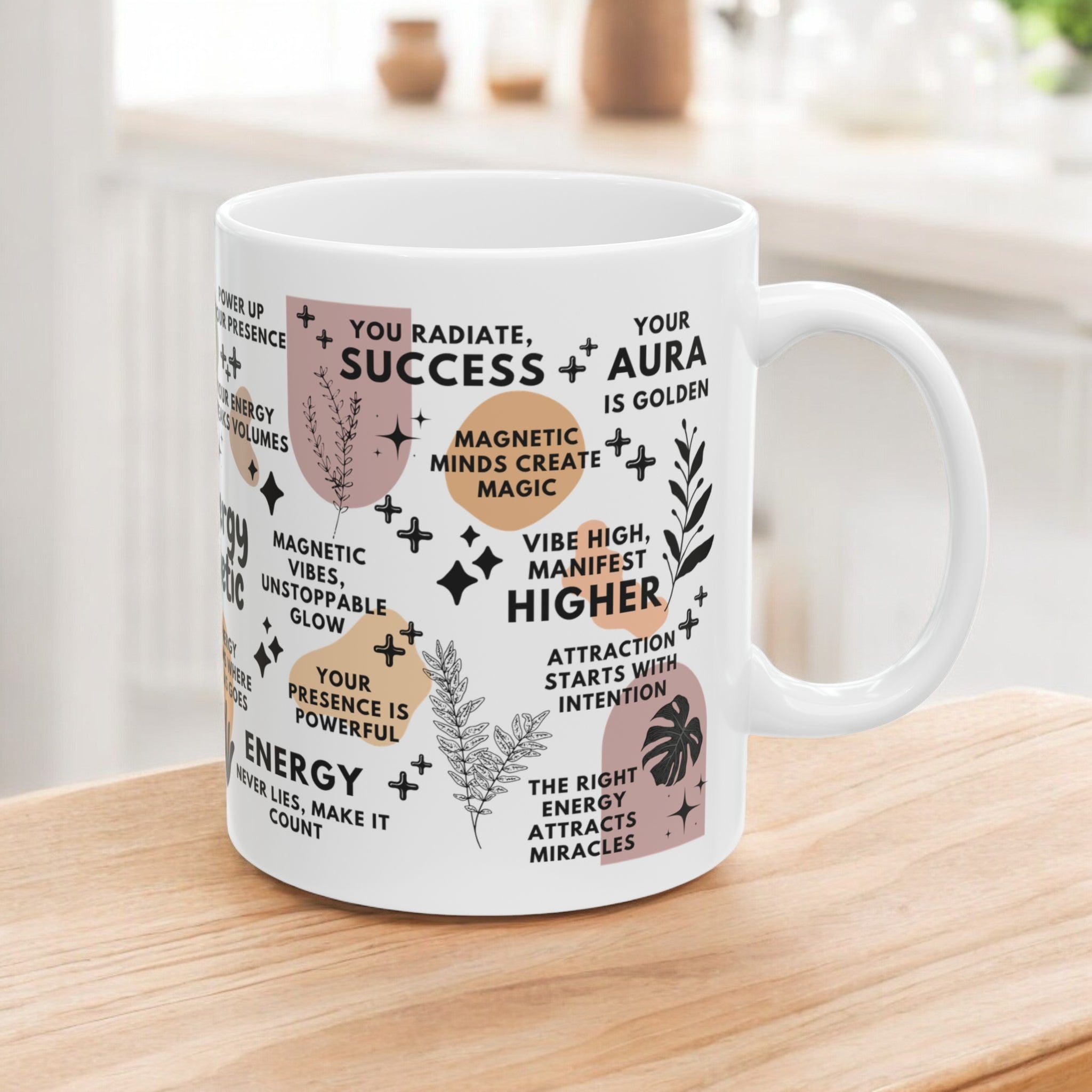 Your Energy Is Magnetic Mug; 11oz/15oz