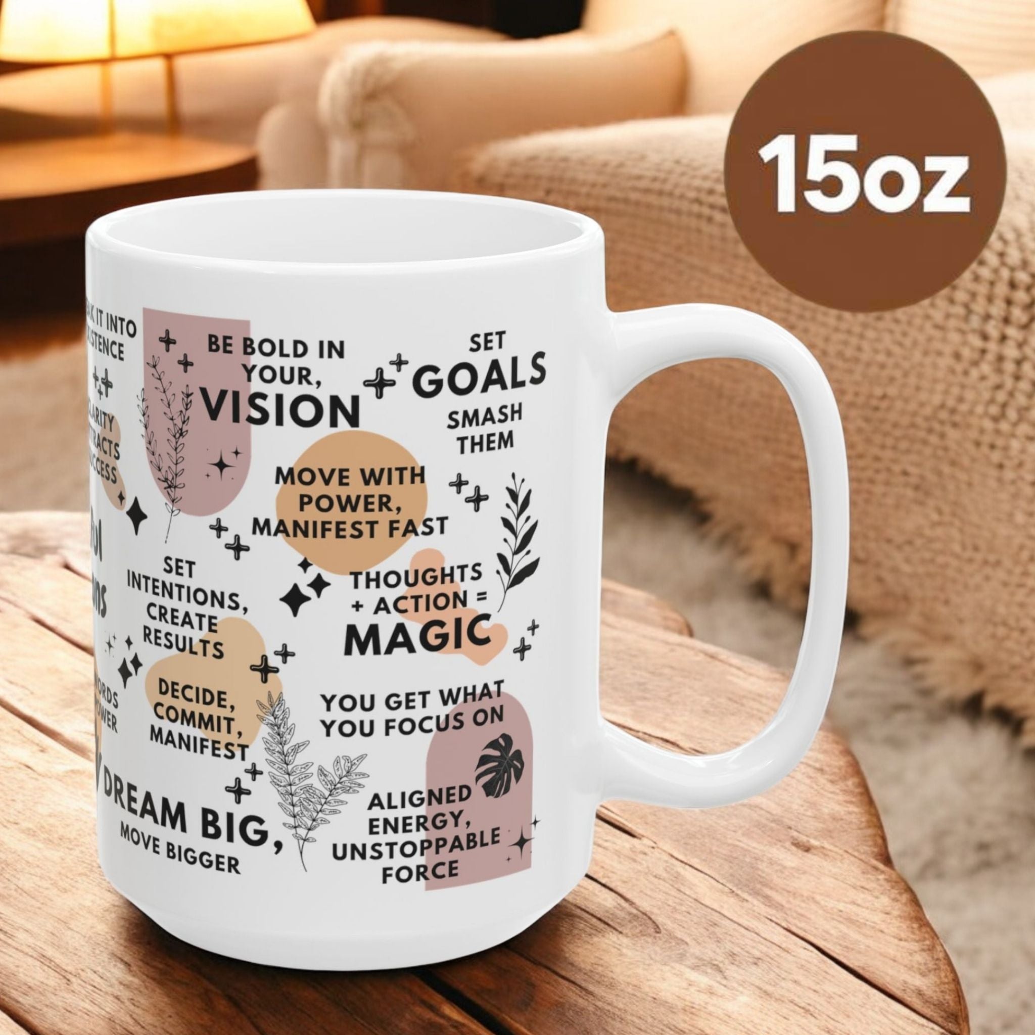 Powerful Intentions Mug; 11oz/15oz