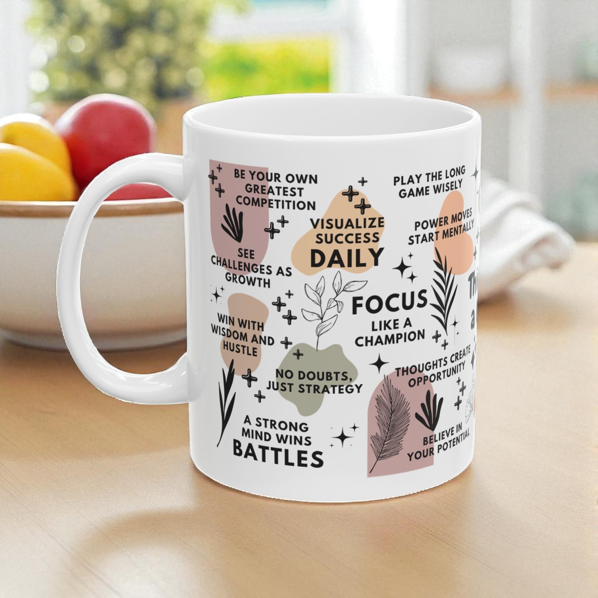 Think Like a Winner Mug; 11oz/15oz