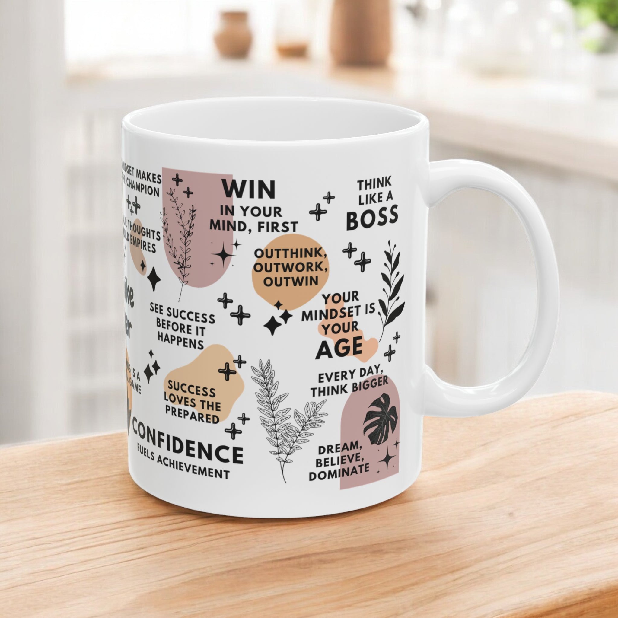 Think Like a Winner Mug; 11oz/15oz