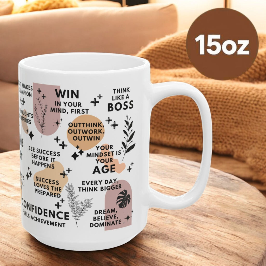 Think Like a Winner Mug; 11oz/15oz