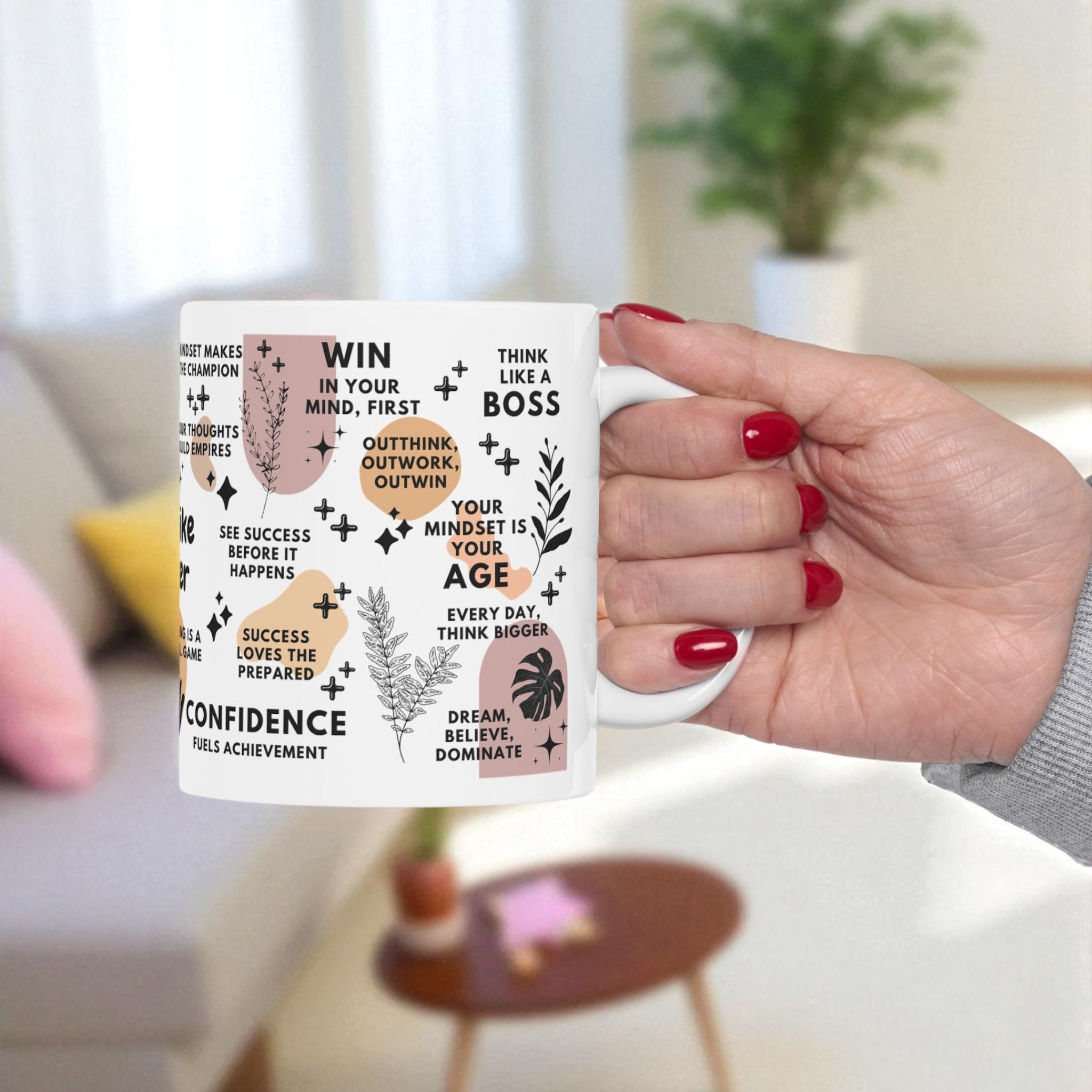 Think Like a Winner Mug; 11oz/15oz