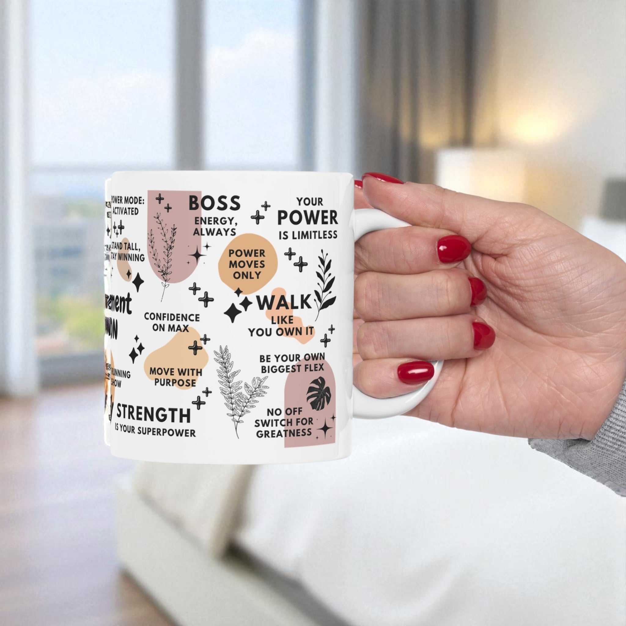 Empowerment Mode ON Mug; 11oz/15oz