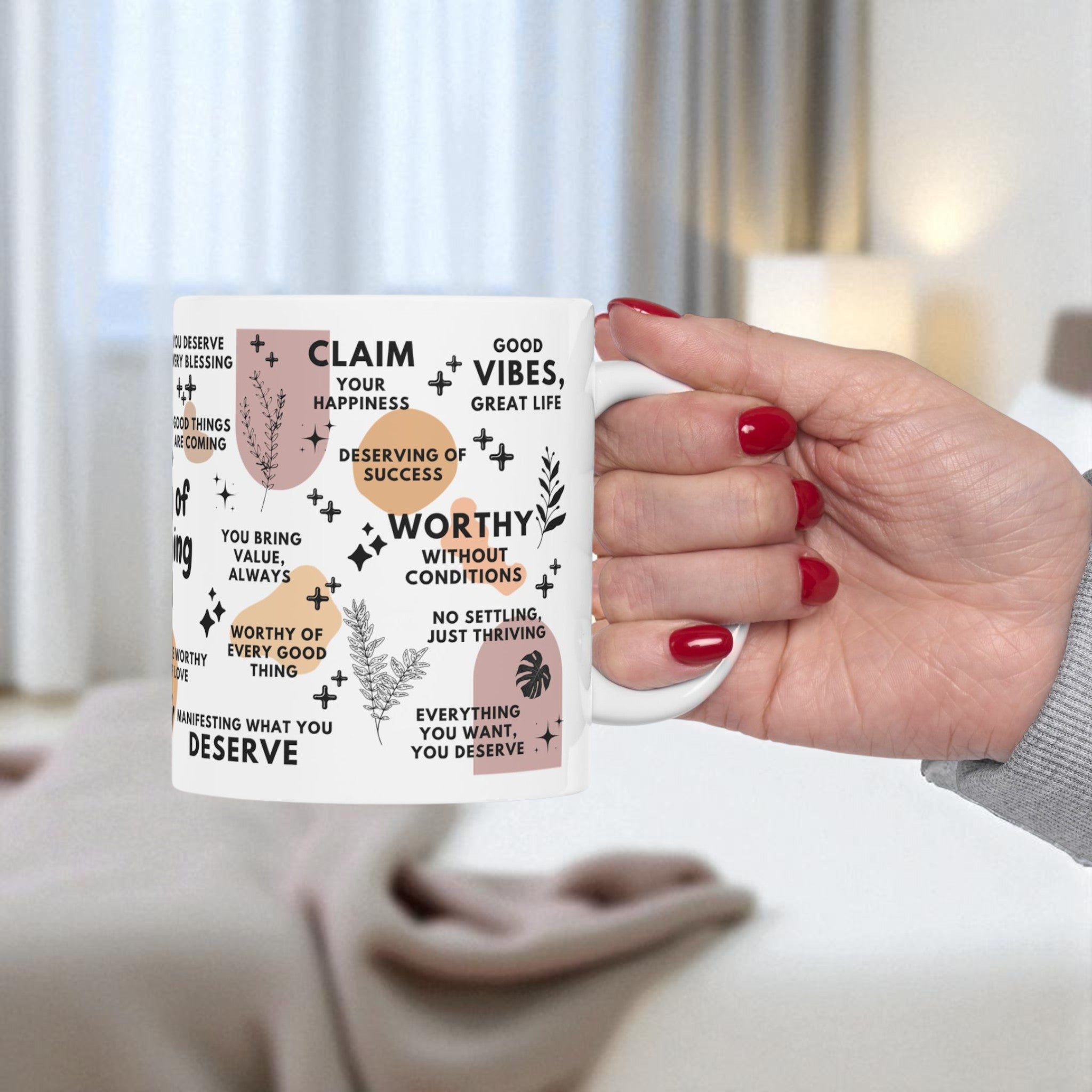 Worthy of Everything Good Mug; 11oz/15oz