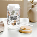 Manifest & Execute Glass Tumbler; 16oz