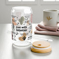 Live with Intention Glass Tumbler; 16oz