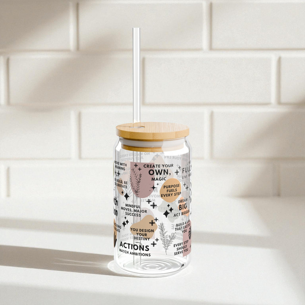 Live with Intention Glass Tumbler; 16oz
