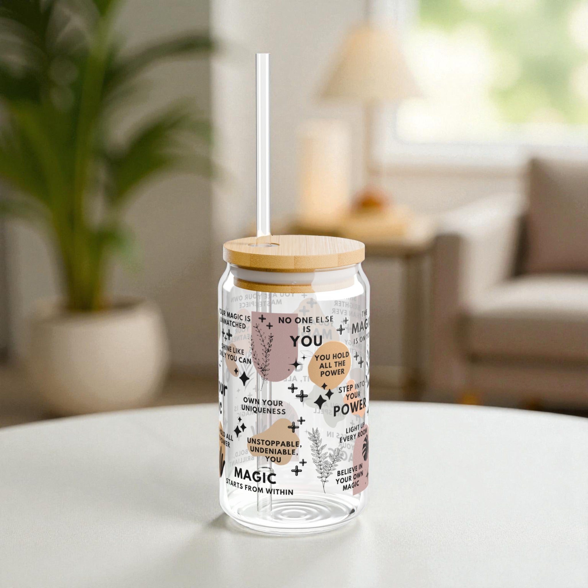 Own Your Magic Glass Tumbler; 16oz