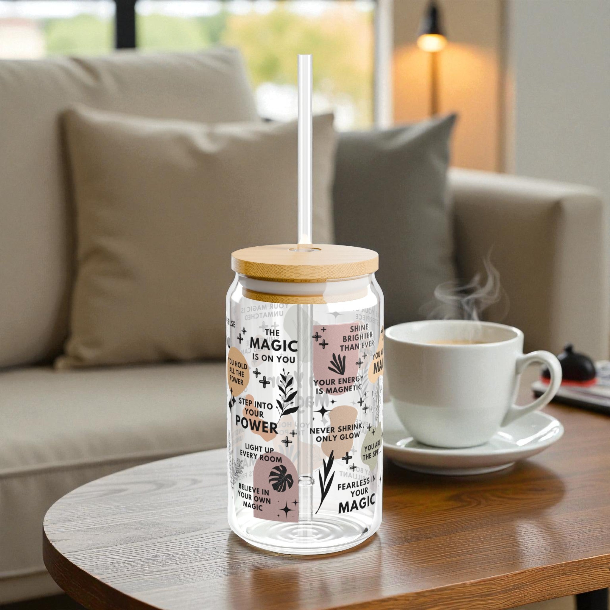 Own Your Magic Glass Tumbler; 16oz