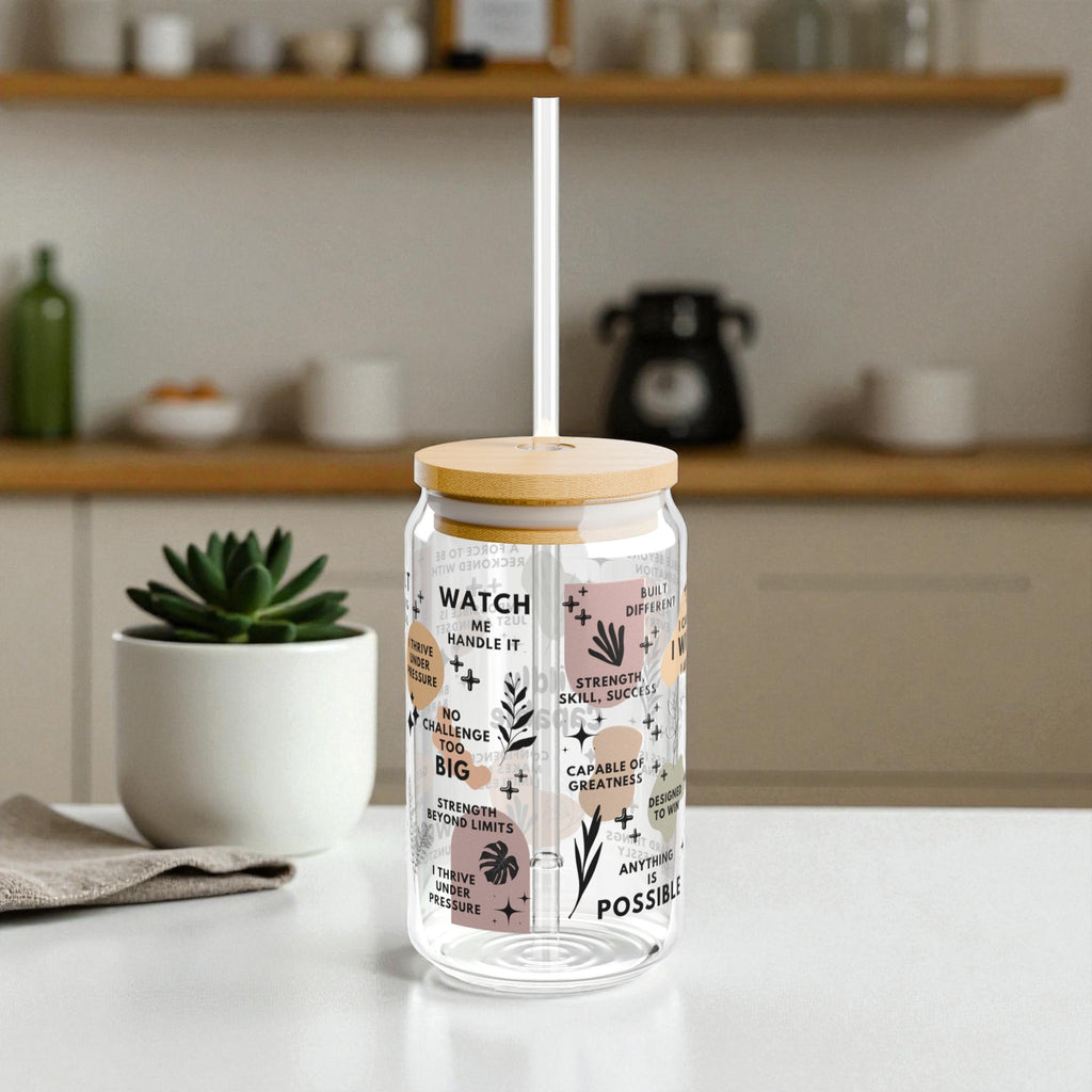 Wildly Capable Glass Tumbler; 16oz
