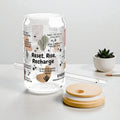 Reset Rise Recharge Glass Tumbler; 16oz