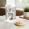 Chasing Joy Daily Sipper Glass; 16oz – Motivational Drinkware for Women