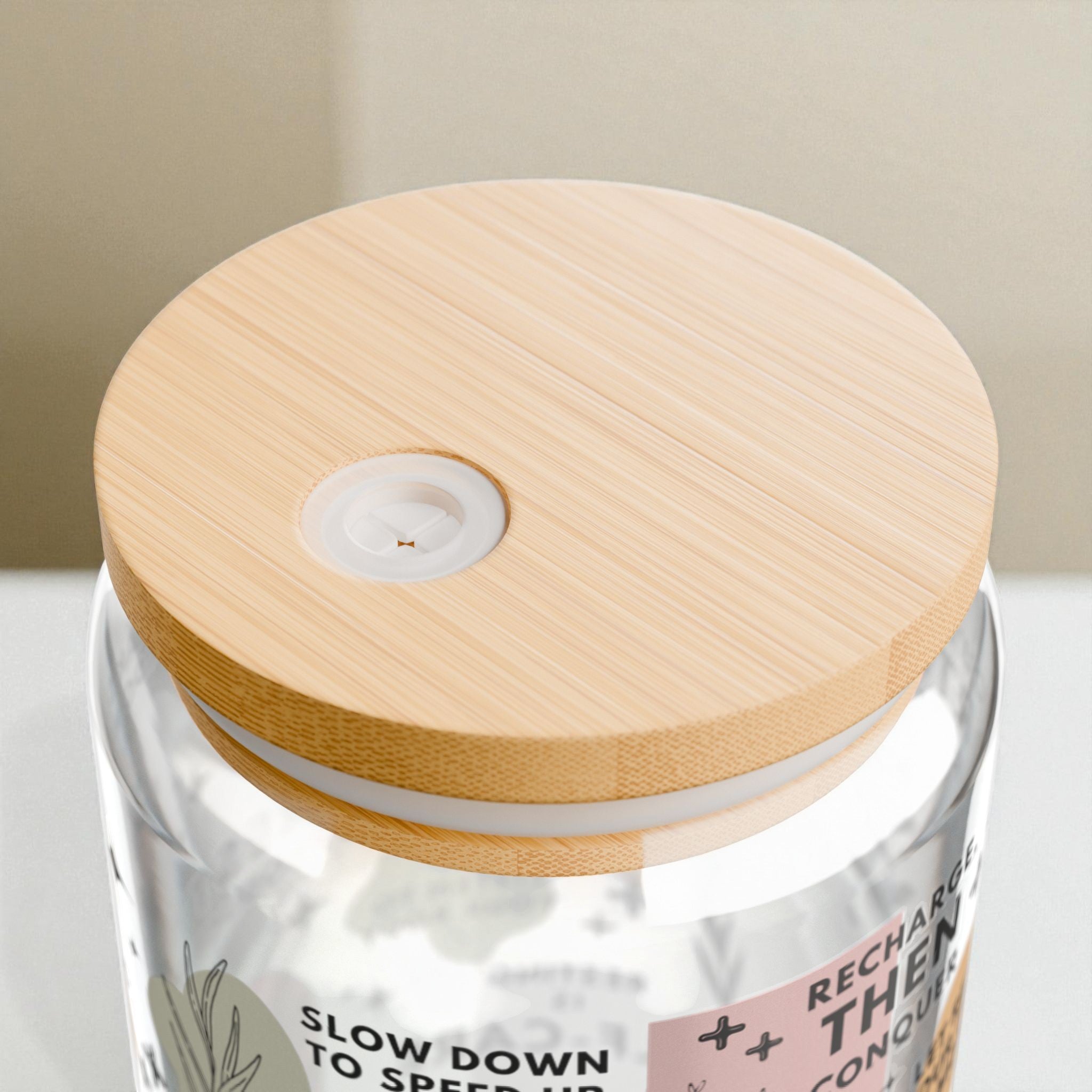 You Deserve Rest Too Glass Tumbler; 16oz