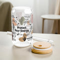 Protect Your Energy Glass Tumbler; 16oz