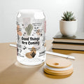 Good Things Are Coming Glass Tumbler; 16oz