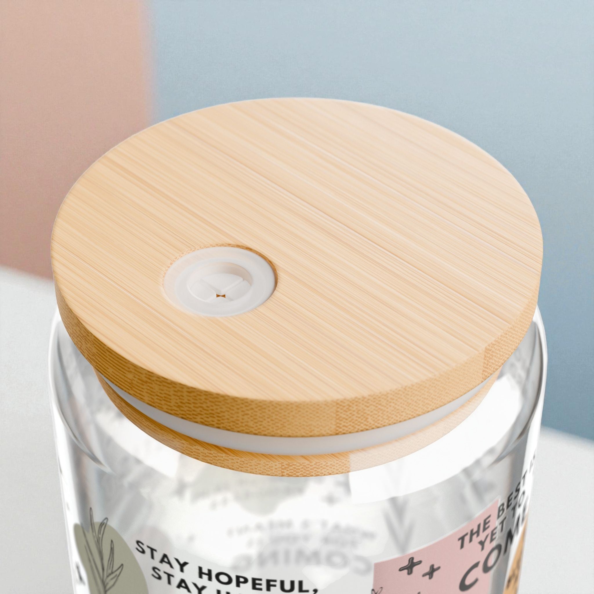 Good Things Are Coming Glass Tumbler; 16oz