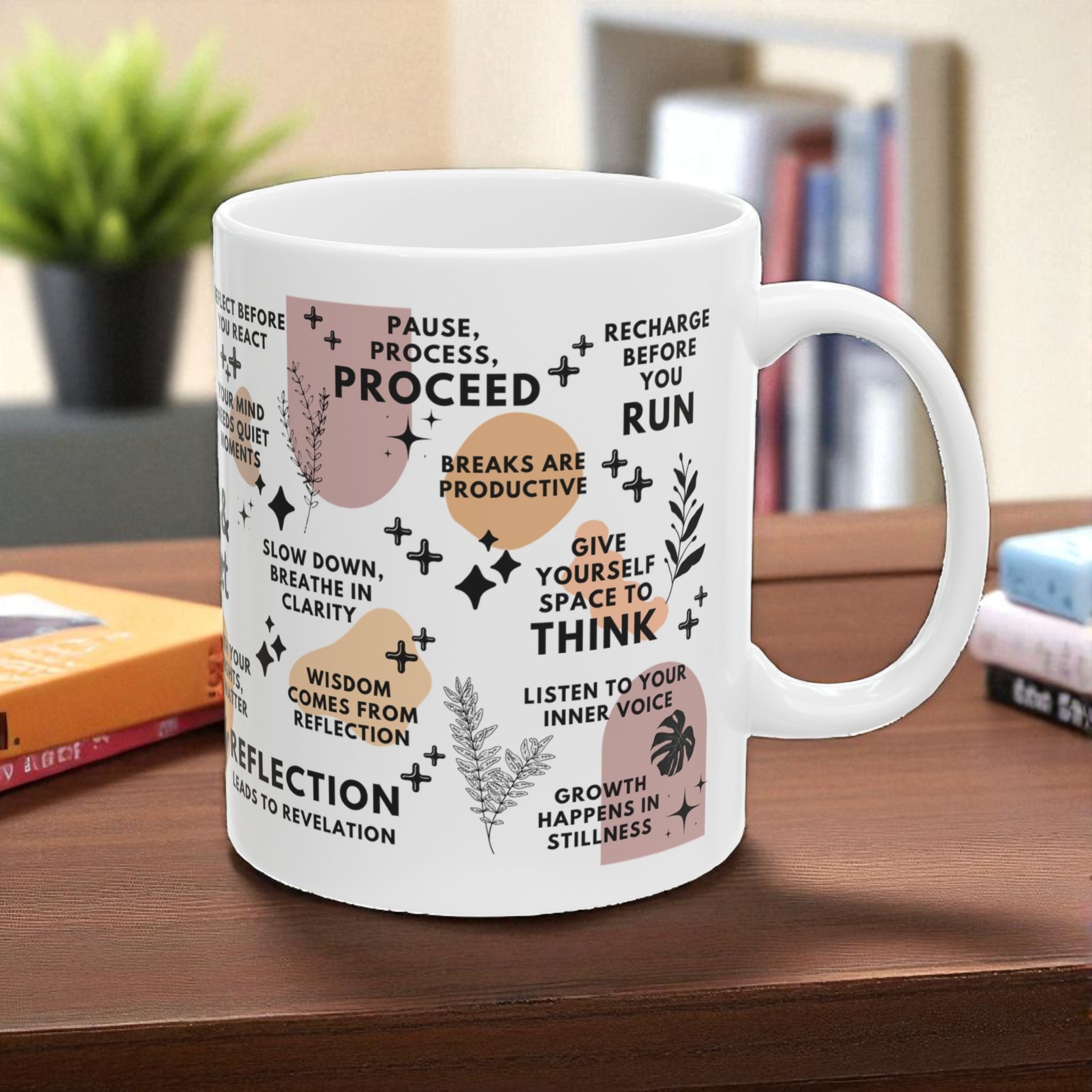 Pause and Reflect Mug; 11oz/15oz